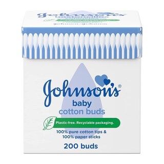 Foto 1 | Bastoncillos De Algodón Johnson's Baby 200 Unidades - Venta Internacional.
