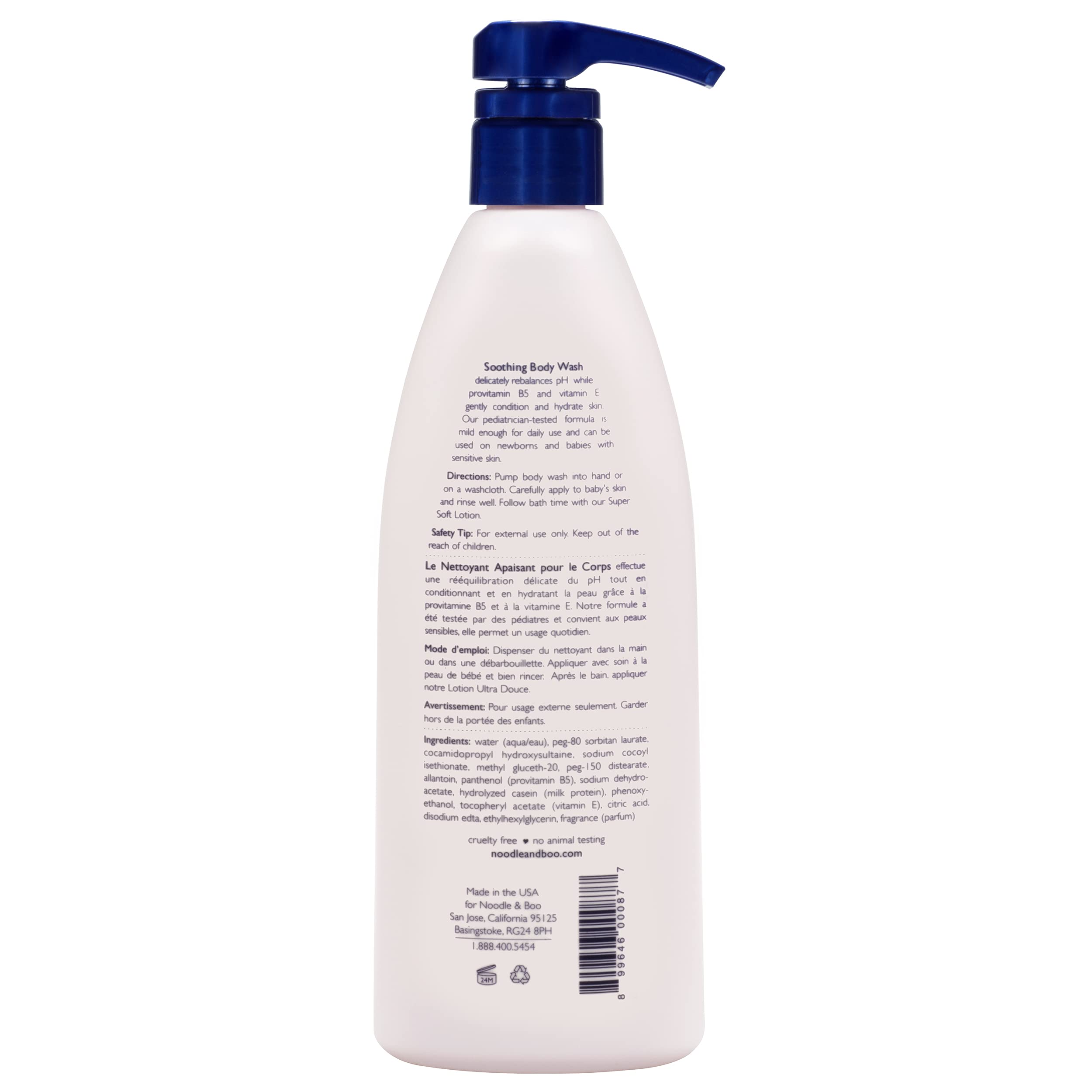 Foto 2 | Jabón Corporal Para Bebé Noodle & Boo Soothing 480 Ml Con Jabón Natural - Venta Internacional.