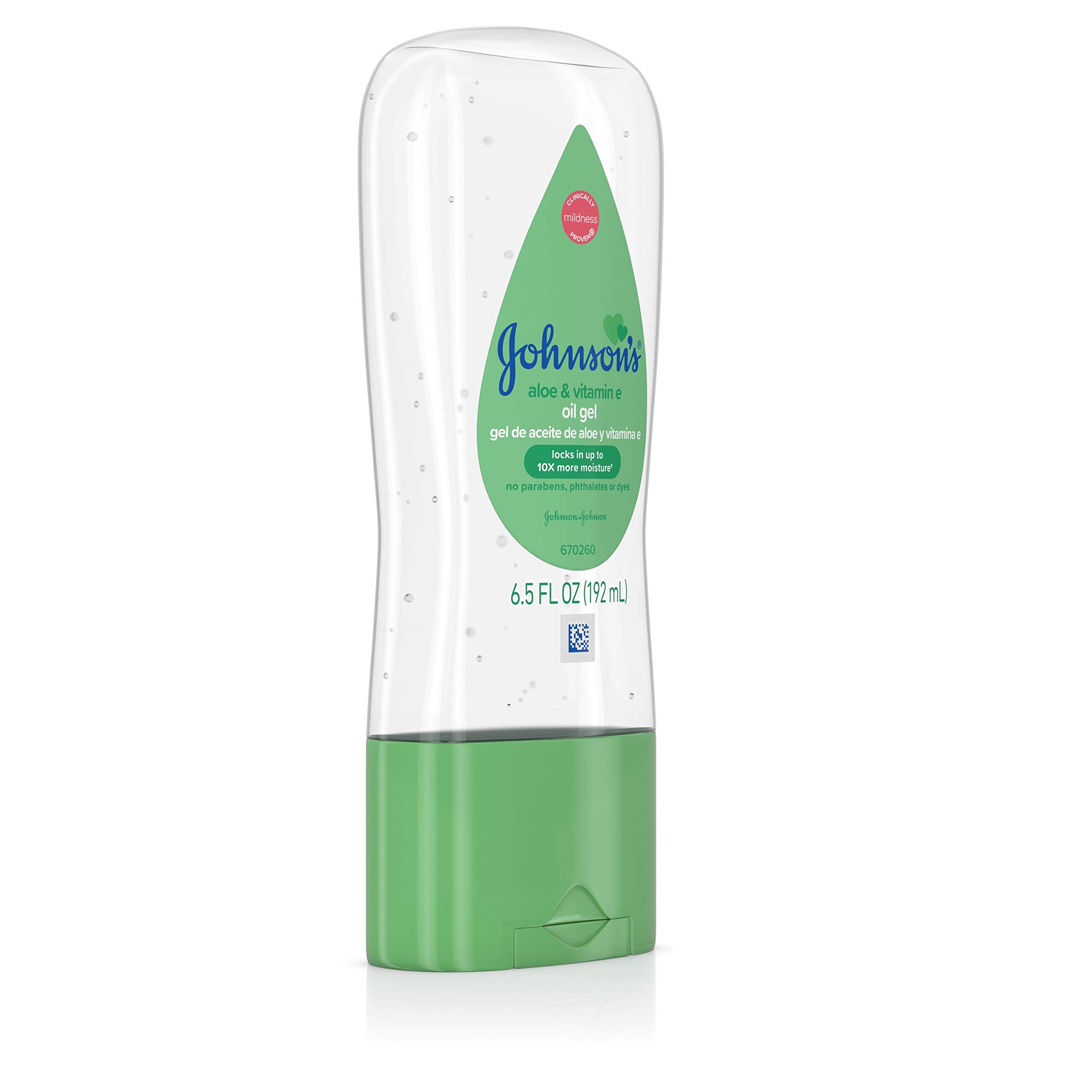 Foto 6 pulgar | Aceite en Gel Johnson's Baby con Aloe Vera y Vitamina E 190 Ml - Venta Internacional