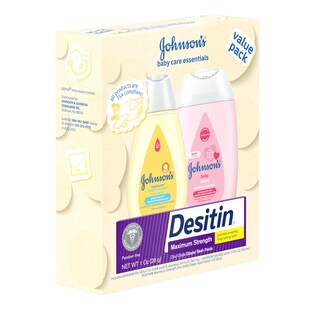 Foto 2 | Set De Regalo Johnson's Baby Care Essentials Con Loción Y Pasta Corporal - Venta Internacional.