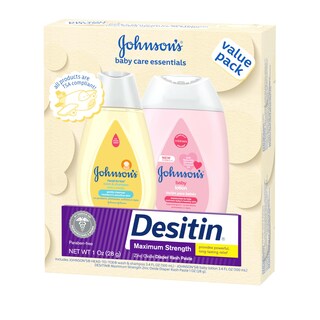 Foto 6 | Set De Regalo Johnson's Baby Care Essentials Con Loción Y Pasta Corporal - Venta Internacional.