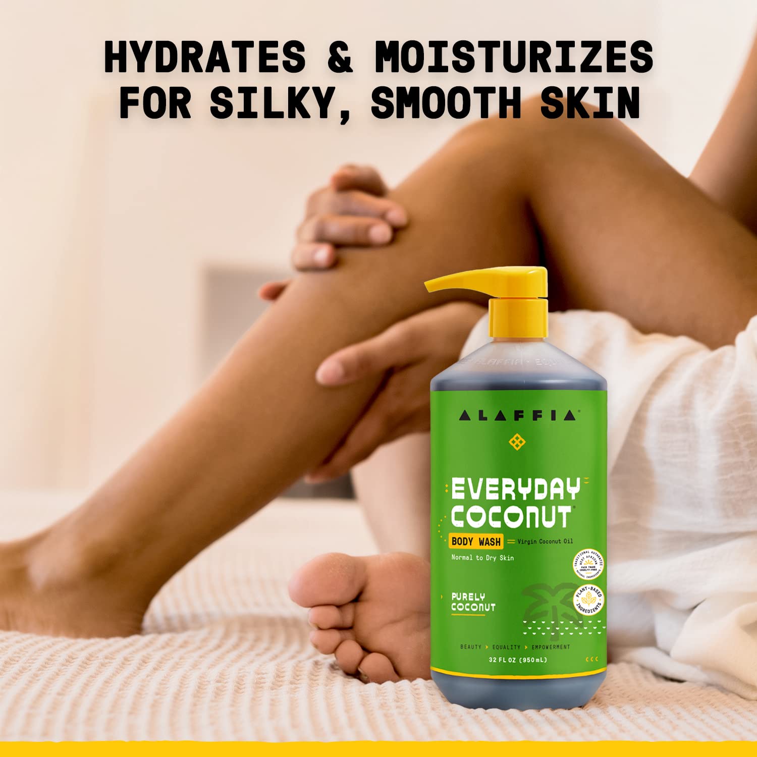 Foto 7 pulgar | Gel de Baño Alaffia Everyday Coconut Hidratante 946 Ml - Venta Internacional