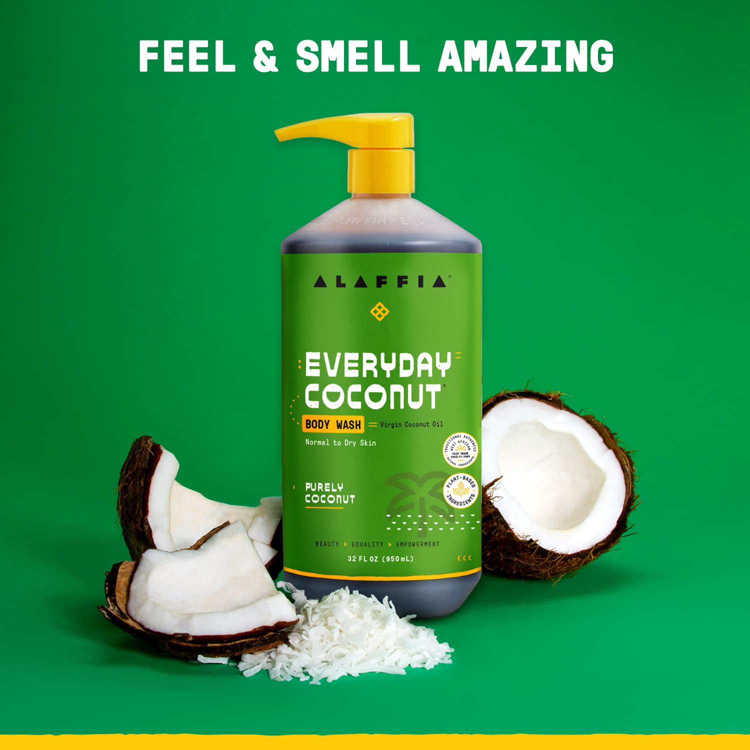 Foto 8 pulgar | Gel de Baño Alaffia Everyday Coconut Hidratante 946 Ml - Venta Internacional