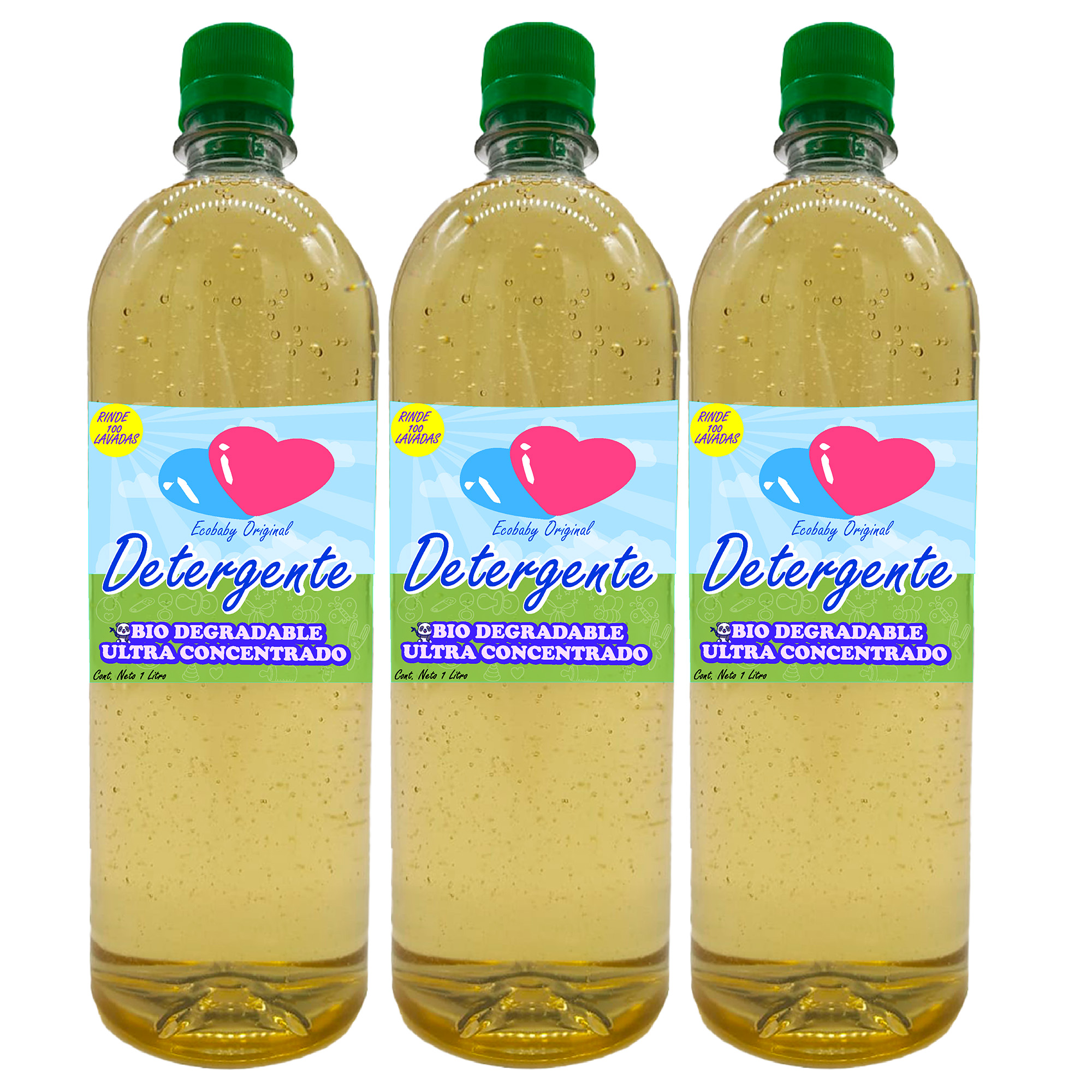 Detergente Para Pañales De Tela Para Bebés Ecobaby Original