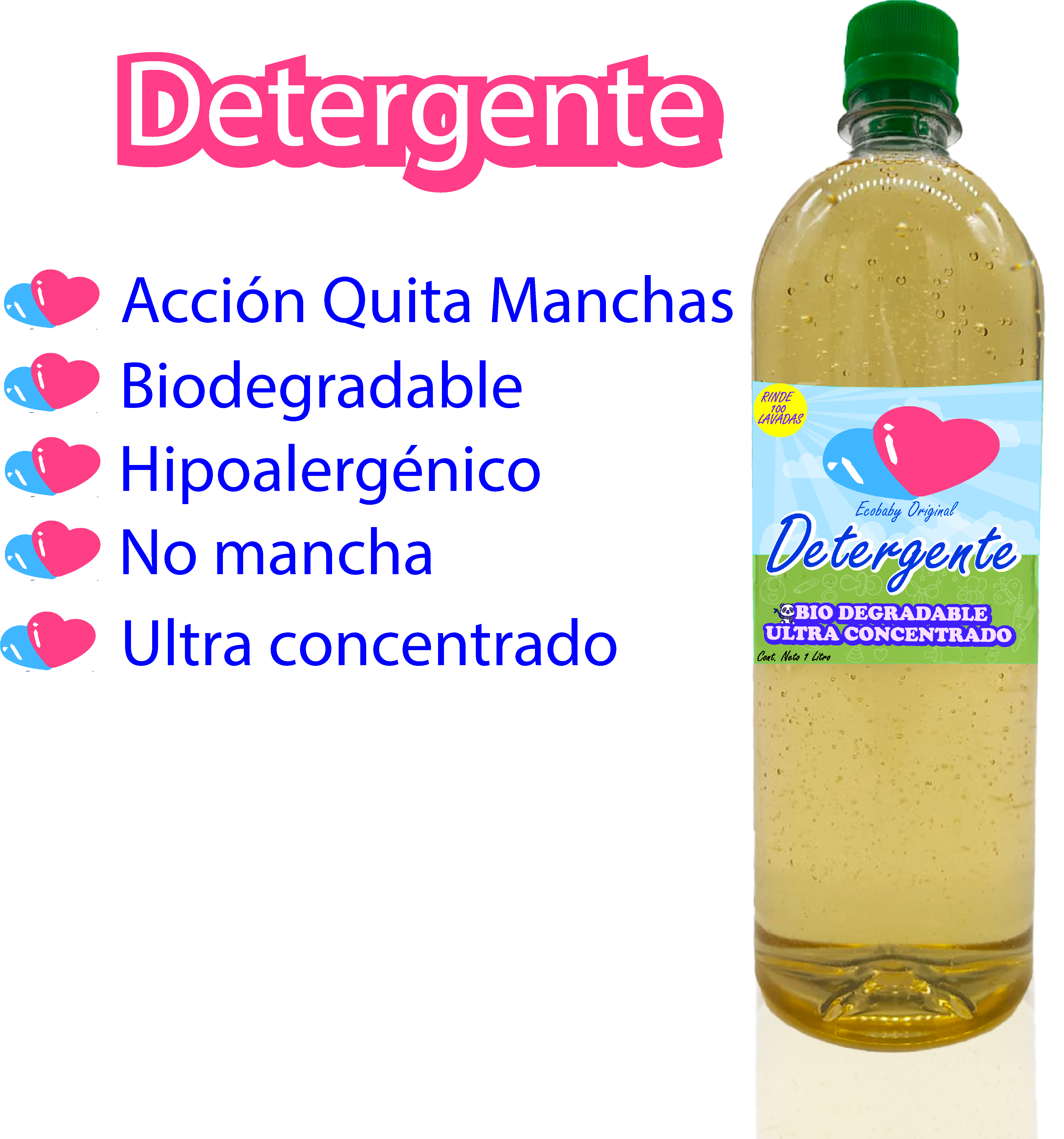 Foto 4 | Detergente Para Pañales De Tela Para Bebés Ecobaby Original