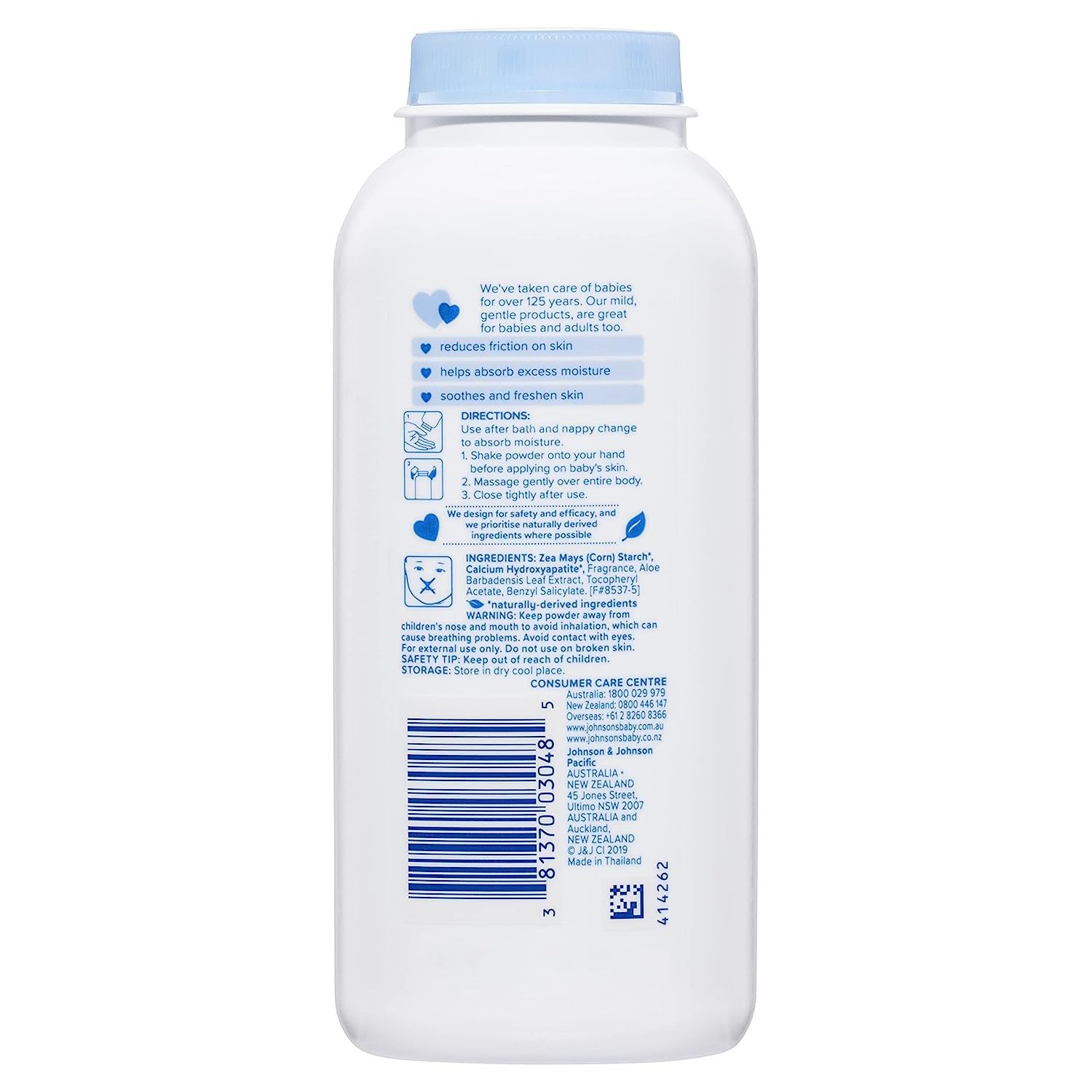Foto 2 | Polvo Para Bebés Johnson's Baby Para Piel Delicada, 45 Ml - Venta Internacional.