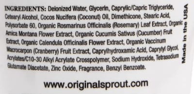 Foto 4 | Crema Para Bebés Original Sprout Scrumptious Con Botella De Zinc De 355 Ml - Venta Internacional.