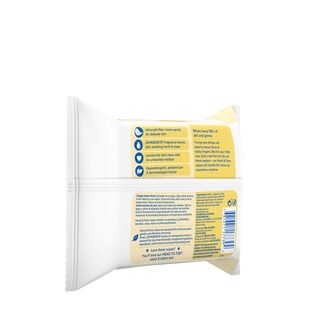 Foto 7 | Toallitas Limpiadoras Desinfectantes Para Bebés Johnson's Hand & Face 25 Unidades - Venta Internacional.