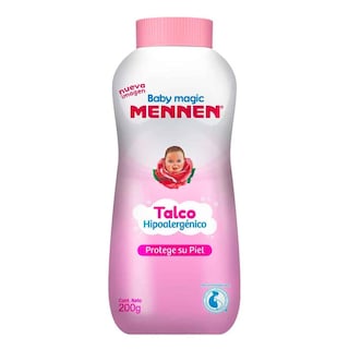Foto 1 | Talco Para Bebé Mennen Baby Magic Rosa 200 Gr