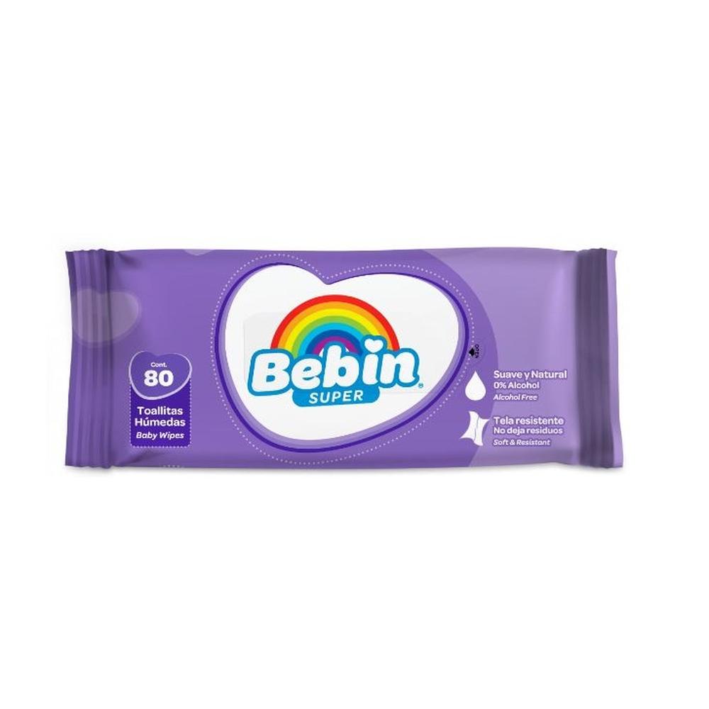 Toallitas Húmedas Bebin Super para Bebé color Blanco 1440 PIEZAS