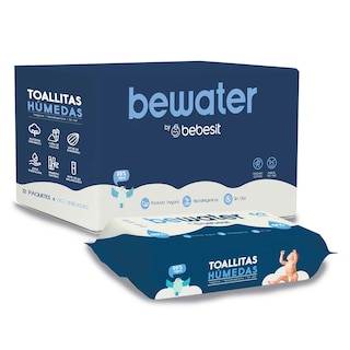 Foto 1 | Wipes Toallitas Húmedas Be Water Bebesit Caja 12 Paquetes
