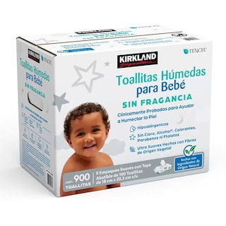 Foto 1 | Toallitas Humedas para Bebe 900 Pzs Kirkland Signature