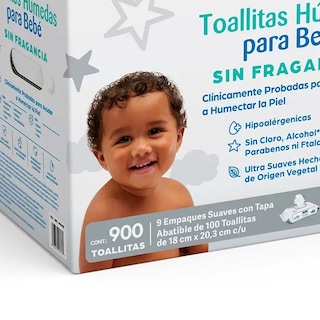Foto 2 | Toallitas Humedas para Bebe 900 Pzs Kirkland Signature