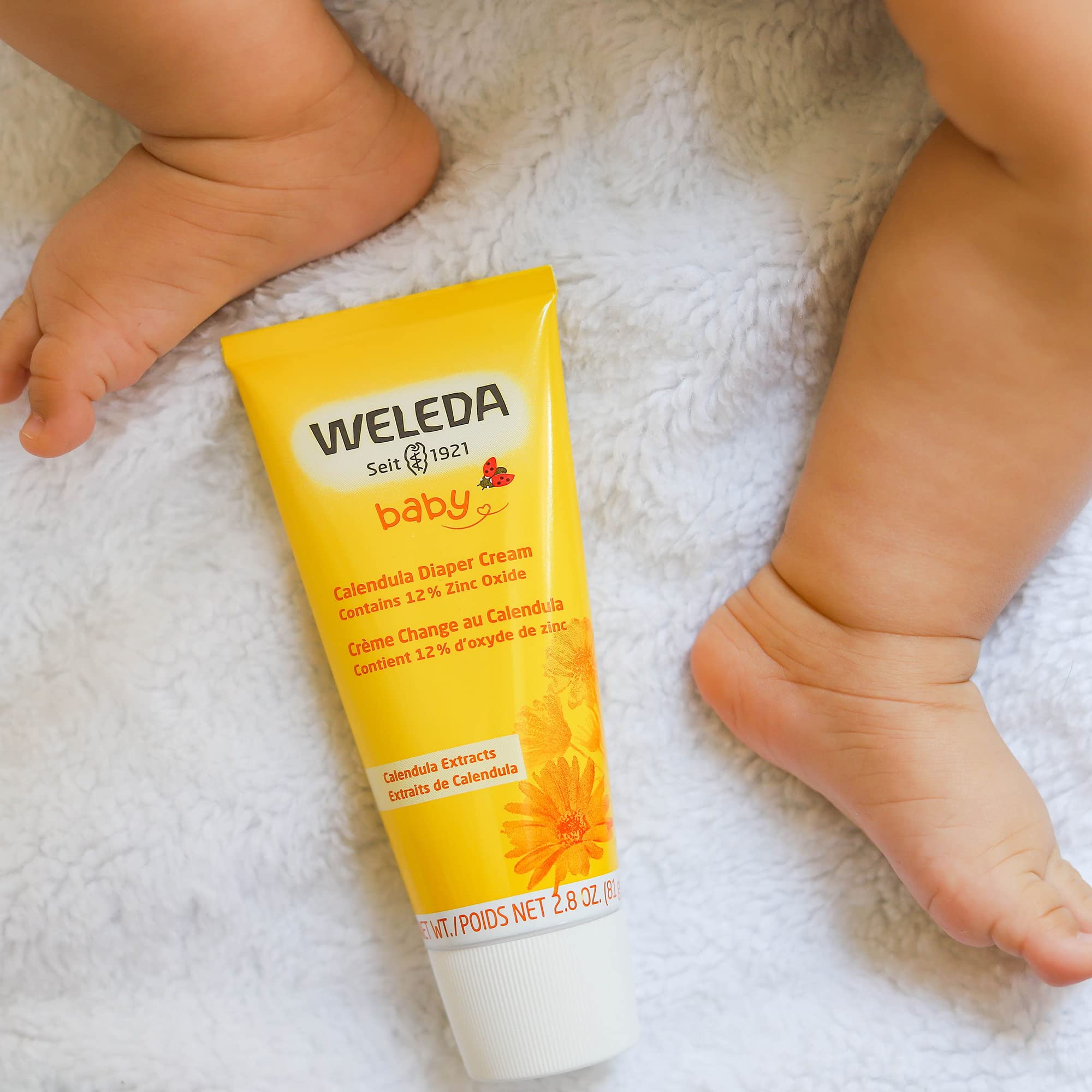 Foto 4 pulgar | Crema Para Pañales Weleda Baby Calendula 80 Ml Con Aceite De Almendras - Venta Internacional.
