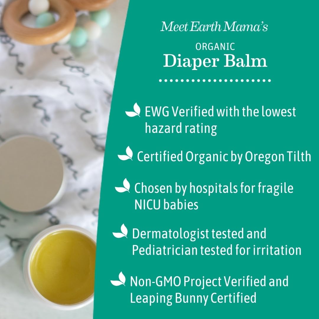 Foto 6 pulgar | Bálsamo Para Pañales Earth Mama Organic 60 Ml (paquete De 2) - Venta Internacional.