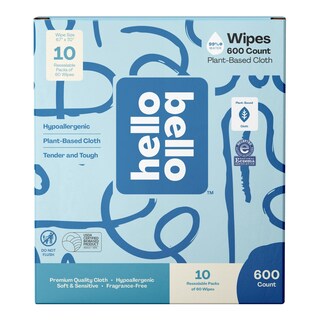 Foto 1 | Toallitas para Bebé Hello Bello 10 Paquetes con 60 Piezas c/u-Venta Internacional