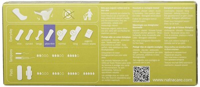 Foto 2 | Protectores De Braguitas Natracare De Algodón Orgánico Ultrafinos X22 - Venta Internacional.