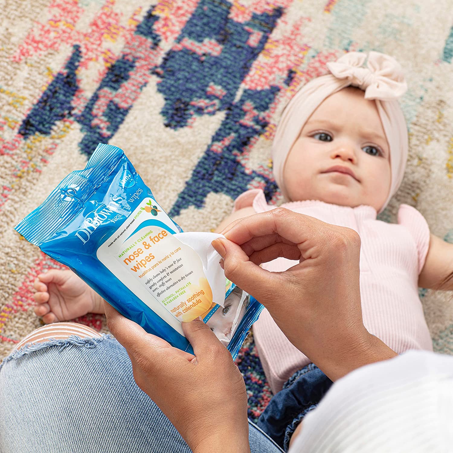 Foto 4 pulgar | Toallitas Para Nariz Y Rostro Dr. Brown's Healthy For Baby, 30 Unidades - Venta Internacional.
