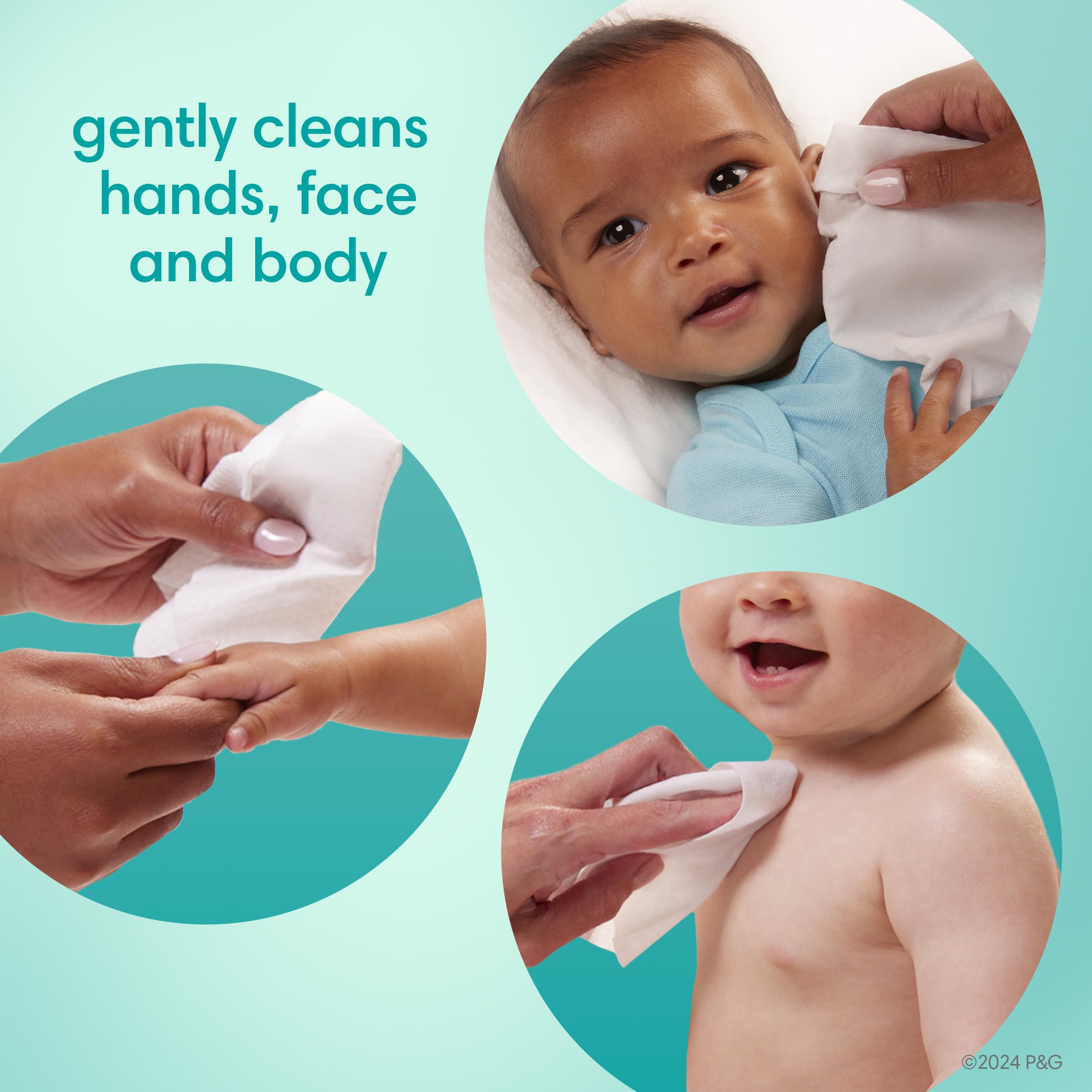 Foto 5 | Toallitas Para Bebés Pampers Sensitive A Base De Agua 1344 - Venta Internacional.