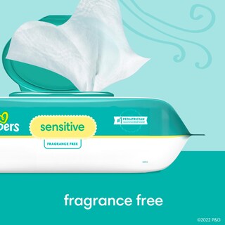 Foto 7 | Toallitas Para Bebés Pampers Sensitive A Base De Agua 1344 - Venta Internacional.