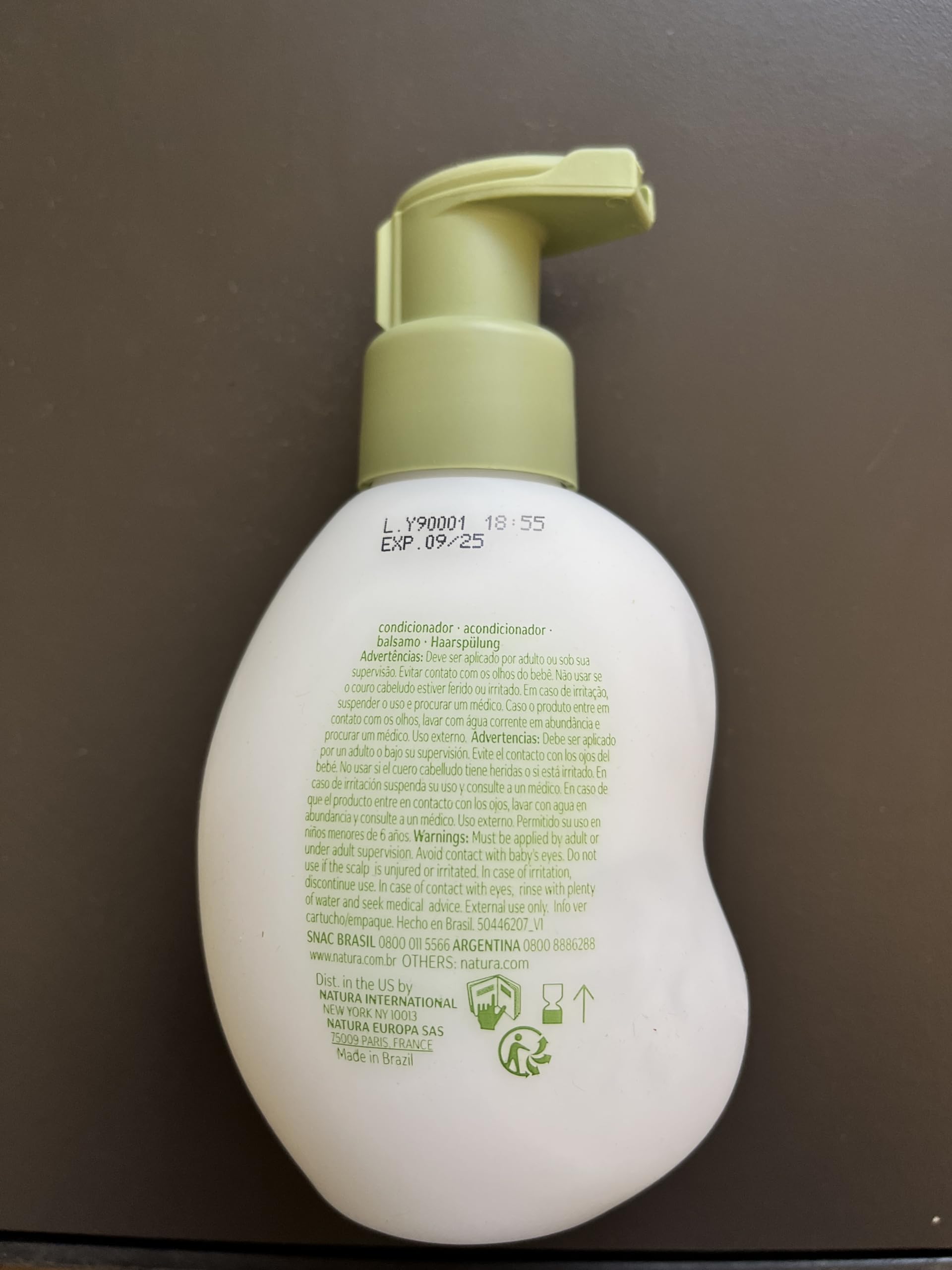 Foto 7 | Set De Regalo Natura Mamãe E Bebê Deluxe Para Bebés, Crema Hidratante, Colonia Y Jabón - Venta Internacional.