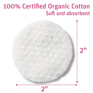 Foto 2 | Cotton Rounds Medline Simply Soft Premium Organic 300 Almohadillas - Venta Internacional.