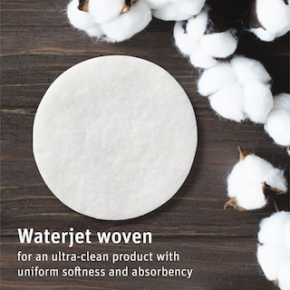 Foto 4 | Cotton Rounds Medline Simply Soft Premium Organic 300 Almohadillas - Venta Internacional.