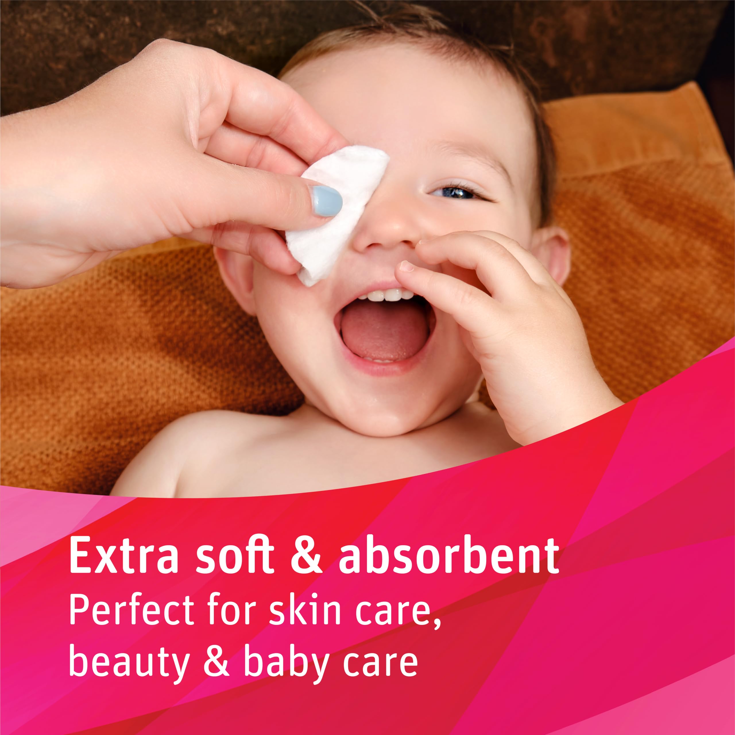 Foto 6 | Cotton Rounds Medline Simply Soft Premium Organic 300 Almohadillas - Venta Internacional.