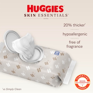 Foto 2 | Toallitas Húmedas Huggies Skin Essentials 99% De Agua 560 Toallitas - Venta Internacional.