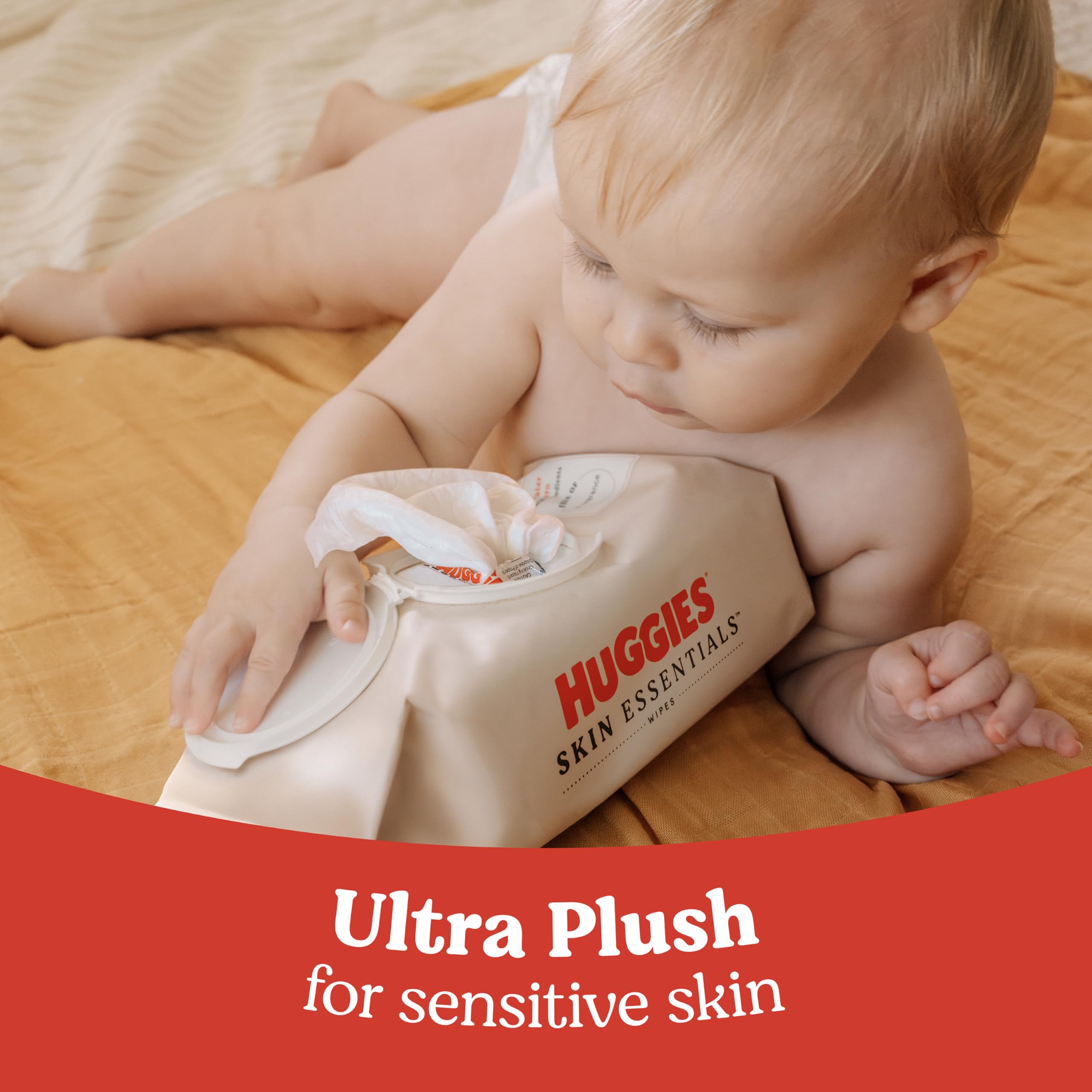 Foto 3 | Toallitas Húmedas Huggies Skin Essentials 99% De Agua 560 Toallitas - Venta Internacional.