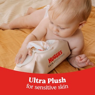 Foto 3 | Toallitas Húmedas Huggies Skin Essentials 99% De Agua 560 Toallitas - Venta Internacional.