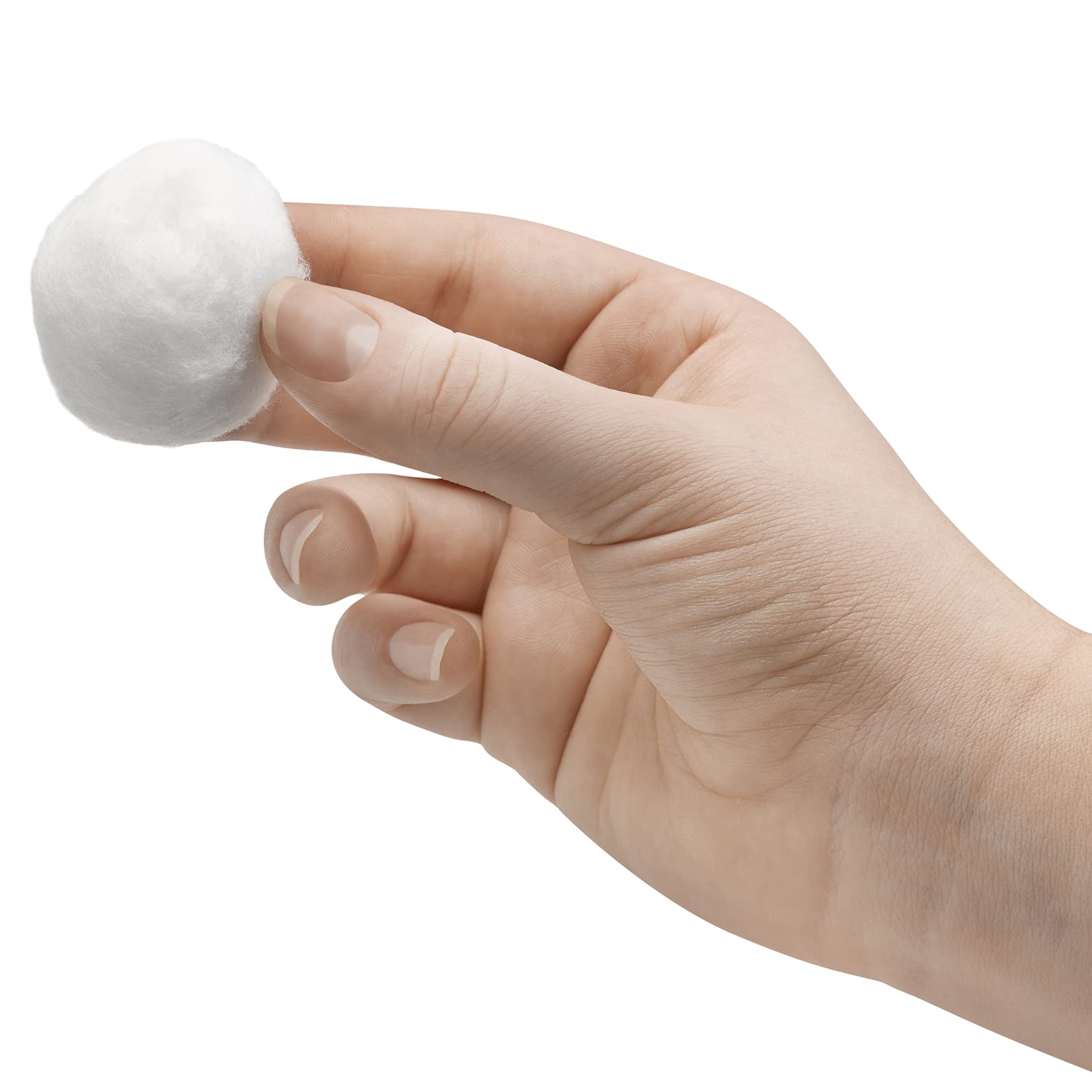 Foto 4 pulgar | Bolas De Algodón Amazon Basics, 200 Unidades, 100% Algodón, Hipoalergénicas - Venta Internacional.