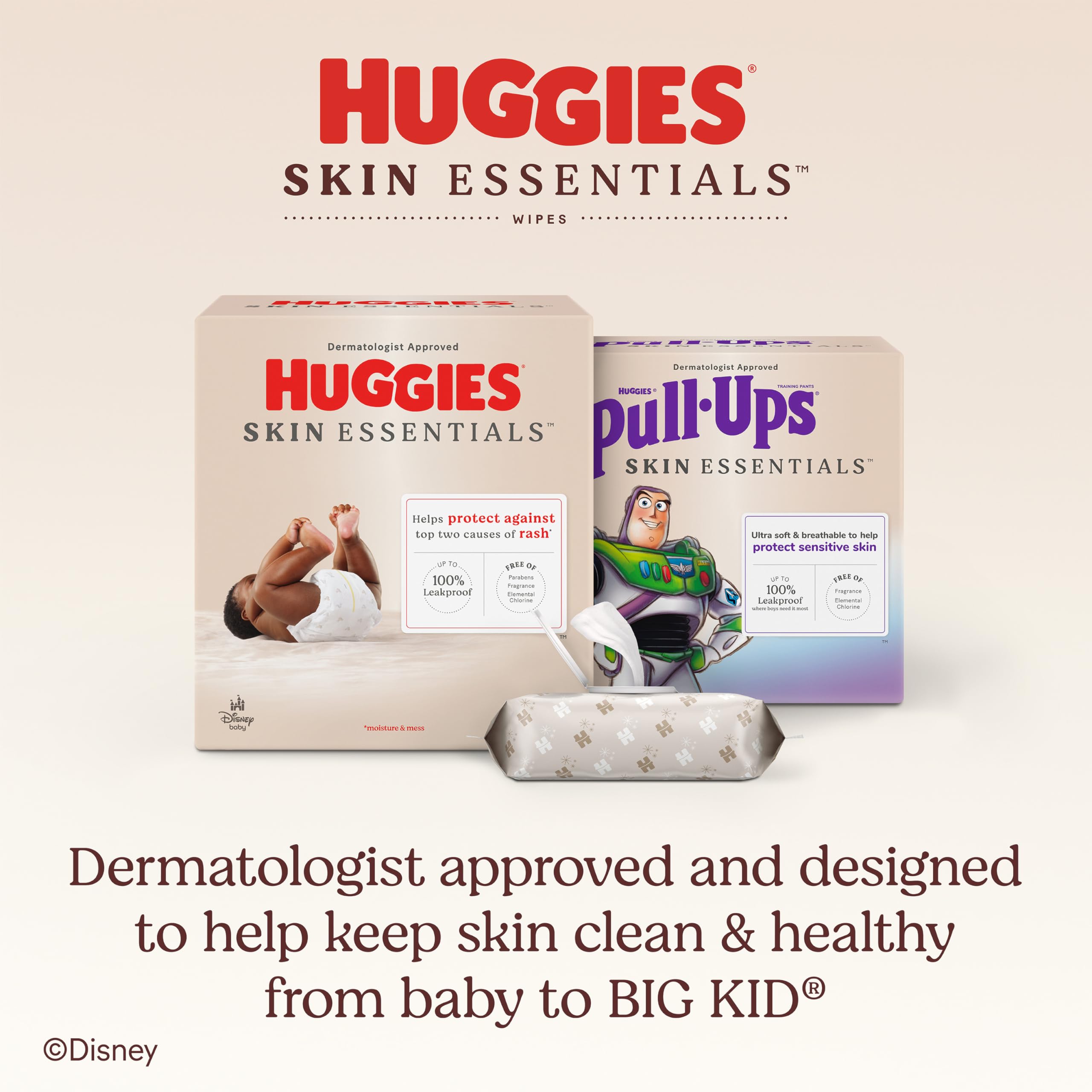 Foto 7 pulgar | Toallitas Húmedas Huggies Skin Essentials Con 99% De Agua, 336 Unidades - Venta Internacional.