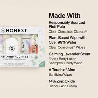Foto 5 | Set De Regalo Para Recién Nacidos The Honest Company Con Pañales Para Recién Nacidos - Venta Internacional.