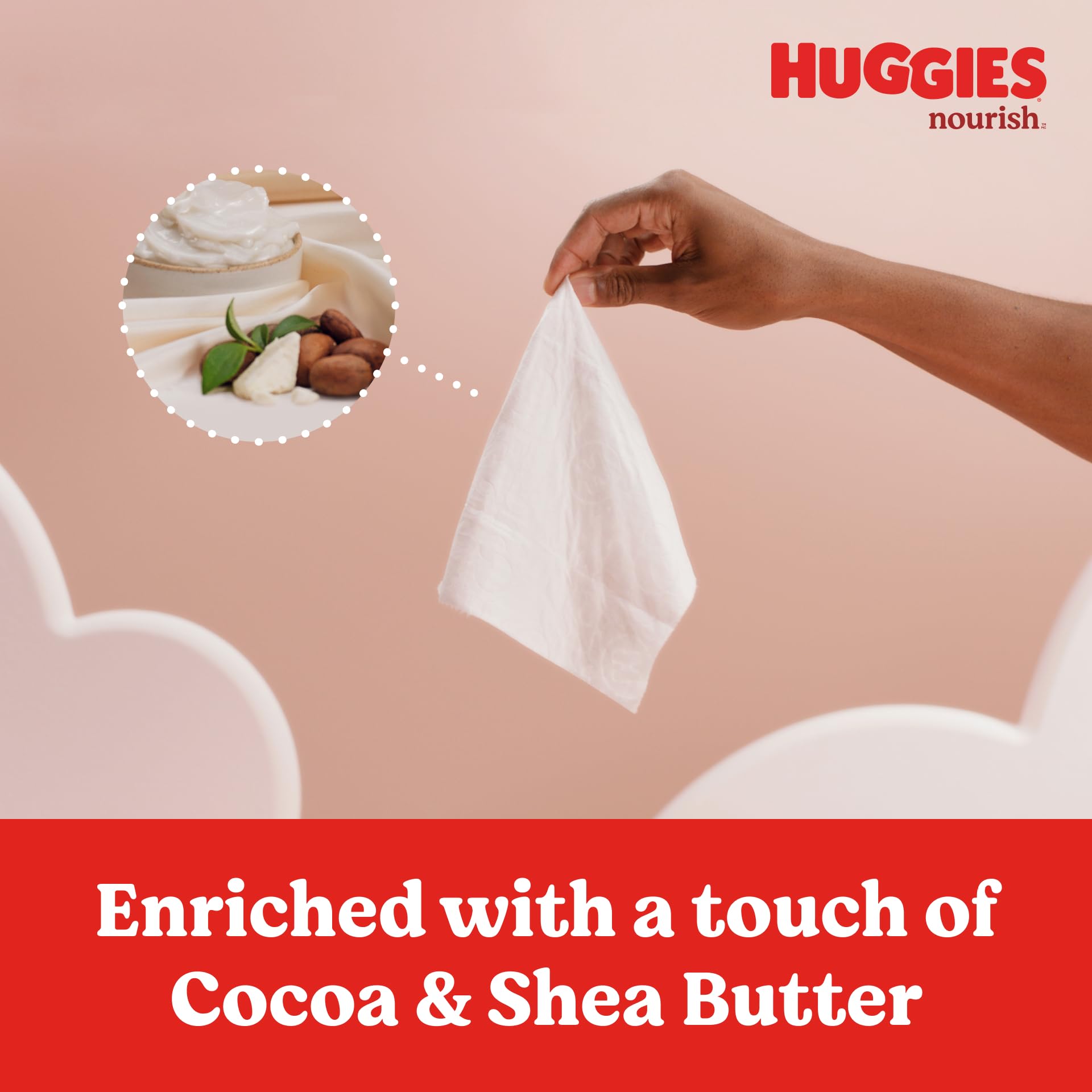 Foto 4 pulgar | Toallitas Húmedas Huggies Nourish Scented 336 Toallitas Para Bebés (6 Paquetes) - Venta Internacional.