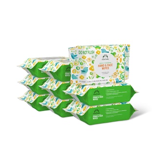 Foto 1 | Toallitas Para Manos Y Cara Para Bebés Mama Bear, Sin Perfume, 180 Unidades, 9 Unidades - Venta Internacional.