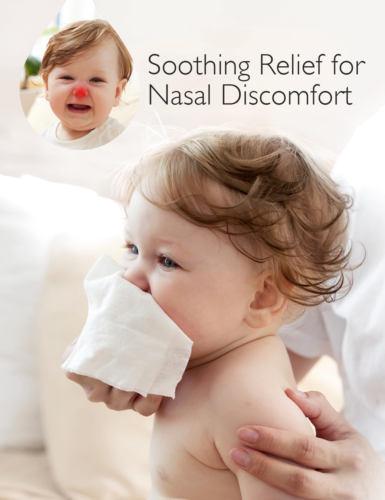 Foto 3 | Toallitas Húmedas Momcozy Saline Para Nariz Y Rostro, 180 Unidades (6 Paquetes) - Venta Internacional.