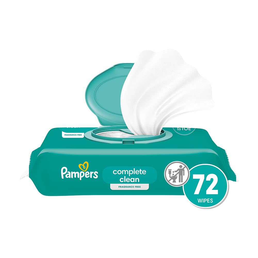 Foto 2 pulgar | Toallitas Pampers Complete Clean Con Aroma 432 Para Bebés - Venta Internacional.