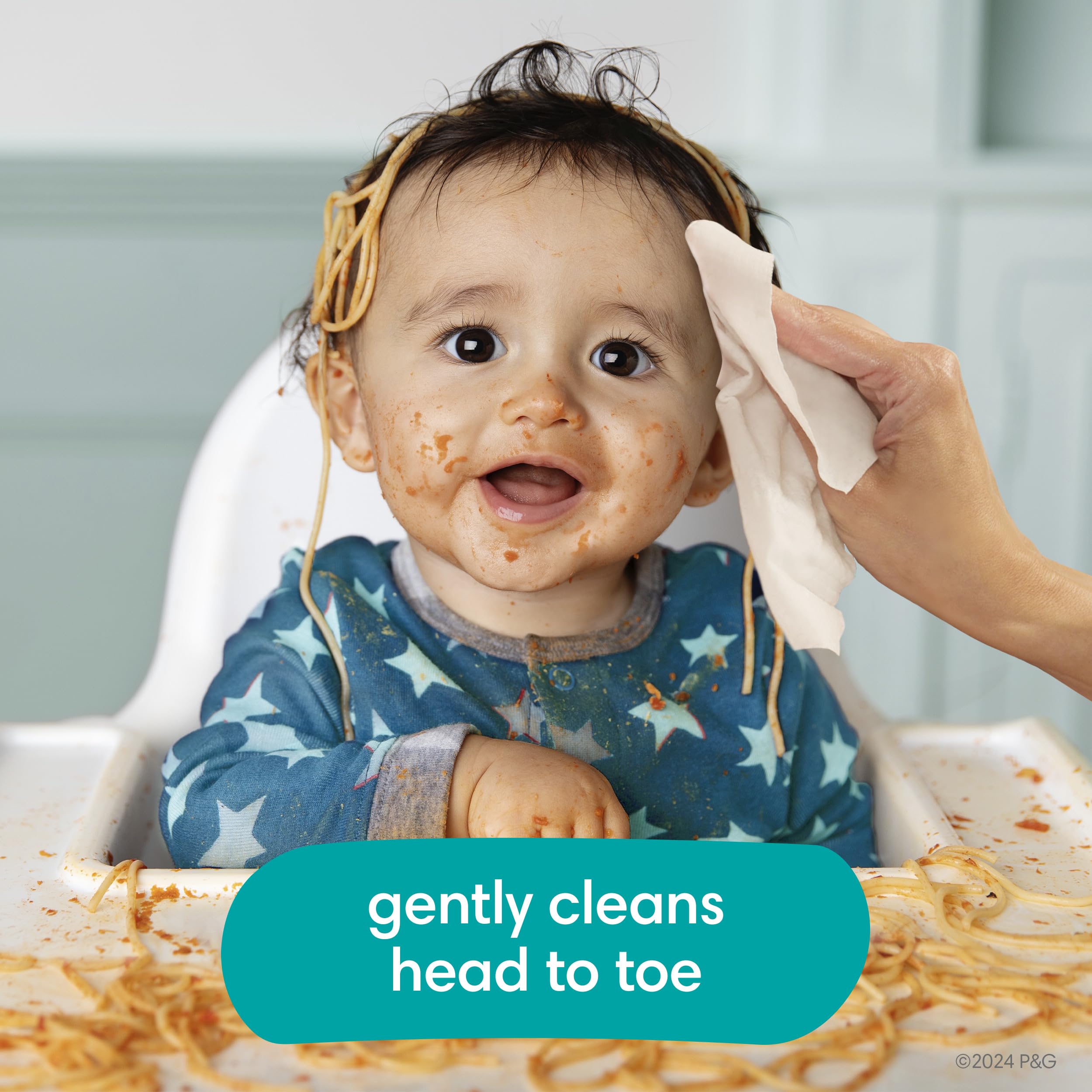 Foto 4 | Toallitas Pampers Complete Clean Con Aroma 432 Para Bebés - Venta Internacional.
