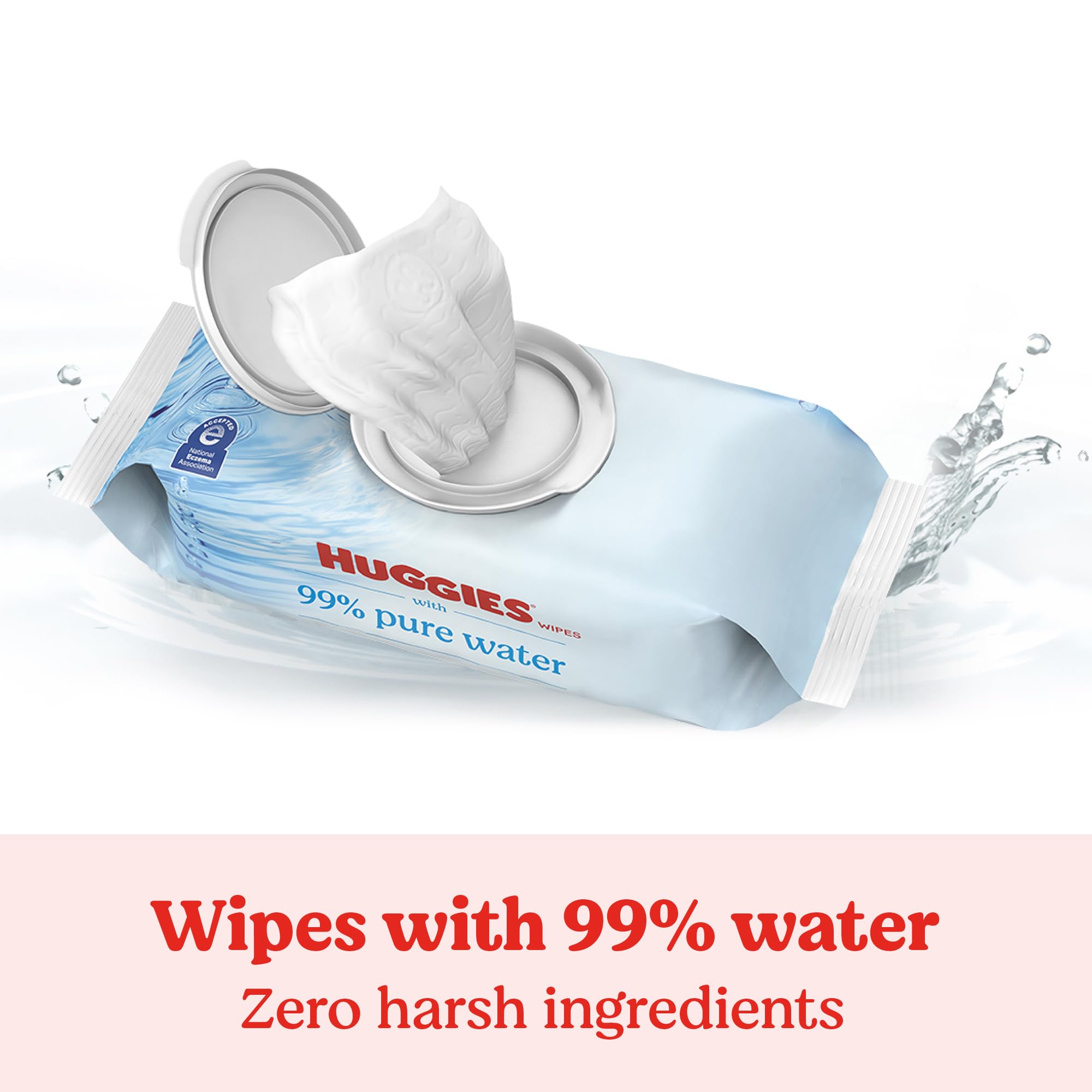 Foto 4 pulgar | Toallitas Húmedas Huggies, 99% De Agua Pura, Sin Perfume, 504 Toallitas - Venta Internacional.