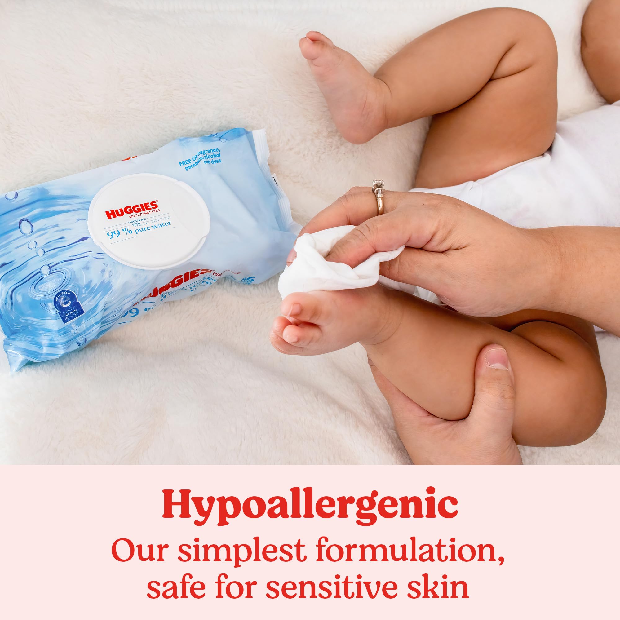 Foto 8 pulgar | Toallitas Húmedas Huggies, 99% De Agua Pura, Sin Perfume, 504 Toallitas - Venta Internacional.