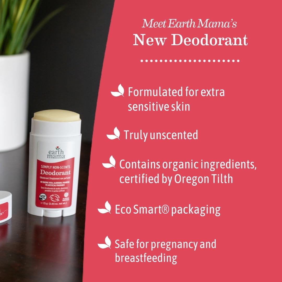 Foto 6 pulgar | Desodorante Earth Mama Simply Non-scents, Sin Perfume, 78 Ml (paquete De 2) - Venta Internacional.
