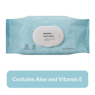 Foto 4 | Toallitas Para Bebés Mckesson Con Aloe Y Vitamina E Sin Perfume 72x12 - Venta Internacional.