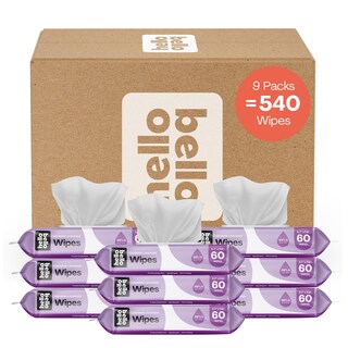 Foto 1 | Toallitas Húmedas Hello Bello Extra Suaves Con Aroma A Lavanda 540 - Venta Internacional.