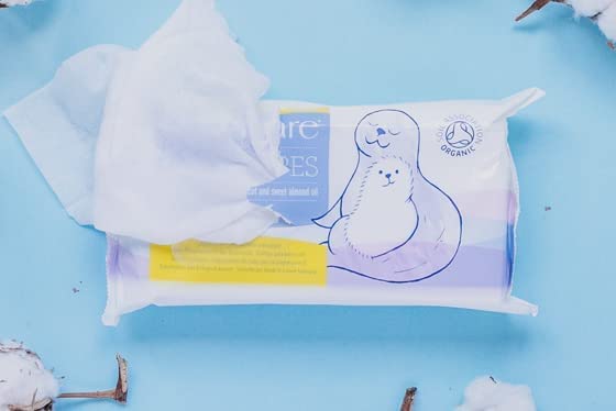 Foto 4 | Toallitas Húmedas Para Bebés Natracare De Algodón Orgánico De 50 Quilates (paquete De 6) - Venta Internacional.