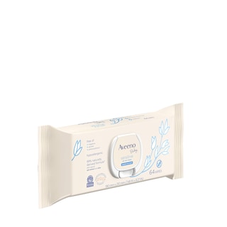 Foto 2 | Toallitas Para Bebés Aveeno Baby Sensitive All Over 64 Unidades X Paquete De 2 - Venta Internacional.