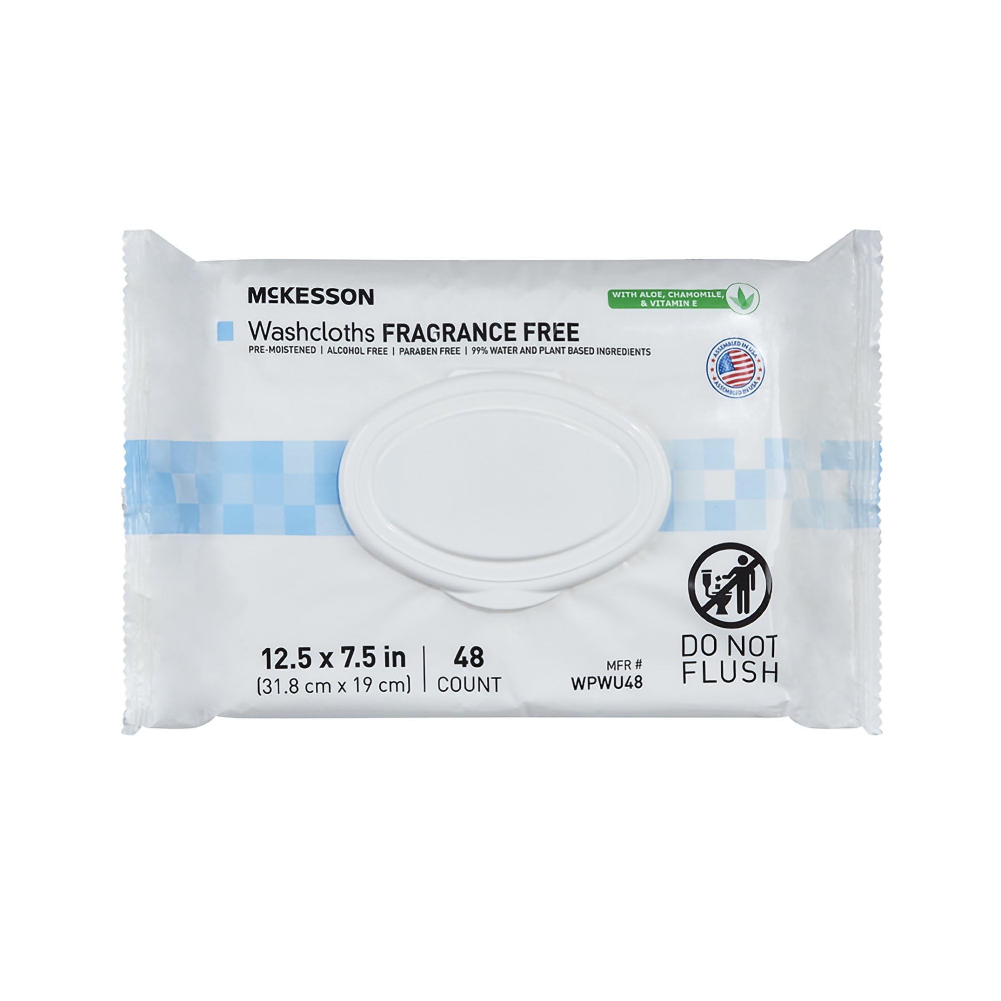 Foto 1 | Toallitas Húmedas Mckesson, Sin Perfume, Para Adultos, 48 X 3, Paquete 144 - Venta Internacional.