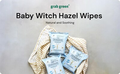 Foto 6 | Toallitas Para Bebés Grab Green Witch Hazel Soothing 32 Toallitas - Venta Internacional.