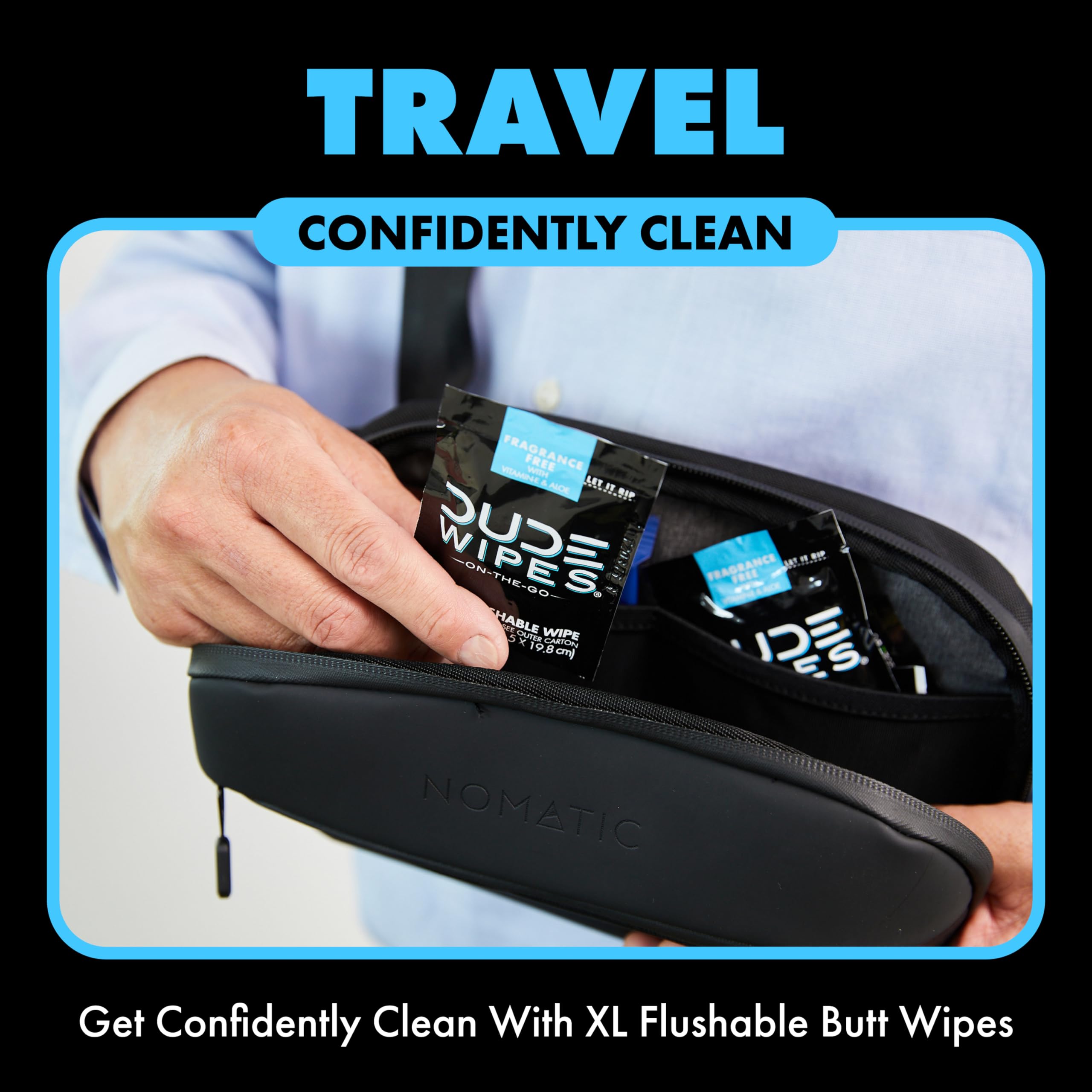 Foto 7 pulgar | Toallitas Desechables Dude On-the-go 30 Piezas - Venta Internacional