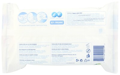 Foto 4 | Toallitas Para Bebés Natracare De Algodón Orgánico Con Aceites Esenciales 50u - Venta Internacional.